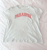 Billabong Mint Green Paradise Short Sleeve Graphic T-Shirt Size Medium Photo 0