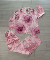 Print of the ombré florals pajamas set Photo 0