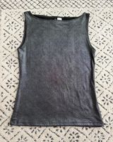 Silver Shiny Top Photo 0