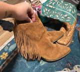 Steve Madden Fringe Booties Photo 0
