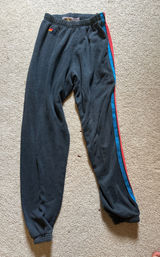 Aviator Nation Sweatpants Stripe Neon Photo 0