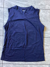 Quince NWOT Navy Blue Cotton Modal Muscle Tank Top Medium LB19638-JDAVN01-26259 Photo 0