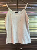 Vintage Floral Embroidered Tank Top Photo 0