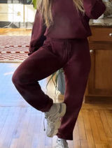 SKIMS Cotton Fleece Joggers XS Photo 0