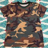 Brandy Melville Camouflage T-Shirt Photo 0
