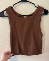 Sunday Best Tank Top Brown Size L Photo 0