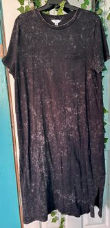 Time and Tru Cotton Midi T-Shirt Dress Photo 0