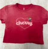 Cherry LA Crop Tee Photo 0