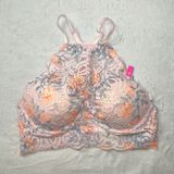 PINK‎ Victoria’s Secret Floral Push Up Women’s Lace Bralette Small Photo 0