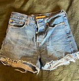 Levi’s Wedgie Fit High-Waisted Shorts Photo 0