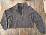 Lululemon black scuba half zip Photo 0