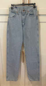 Wrangler Cowboy Cut 14MWZ Light Wash Slim Fit Tapered Leg Jeans 0x32 NWT western Photo 0