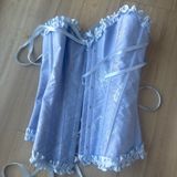 Light blue corset Photo 0