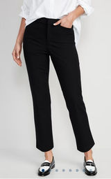 High-Waisted Pixie Straight Ankle Old Navy Pants Photo 0