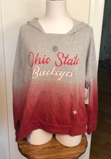 COLOSSEUM Womens Ohio State Hooded Sweatshirt Size Small NWT Photo 0