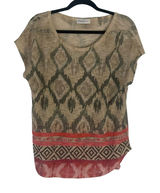 Pollux Boutique Women's Size Large‎ Open Knit Boho Western Top Photo 0