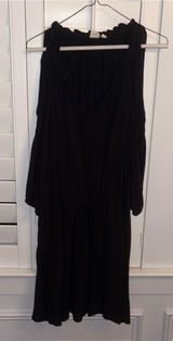 Women’s Black Cold Shoulder Dress Size: M Photo 0