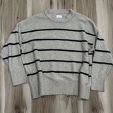 Aerie Unreal Striped Lightweight Crewneck Sweater Women’s XL Photo 0