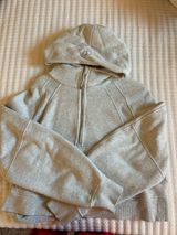 Grey Lululemon Scuba Half-Zip Photo 0