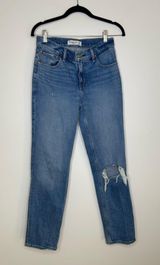 Abercrombie & Fitch Low Rise 90s Straight Jeans Photo 0