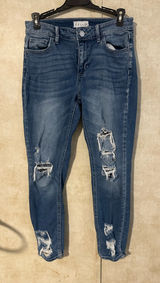 Cello Distressed Jeans Skinny Photo 0