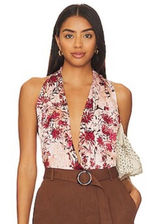 Free People Intimately Floral There She‎ Goes Bodysuit Romantic Combo XSmall NWT Photo 0