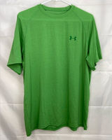 NWOT Under Armour‎ men’s green loose heat gear lightweight active shirt athletic Photo 0