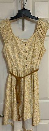 No Boundaries yellow flowered dress XXL Photo 0
