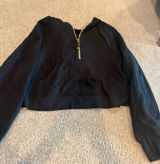 Black lululemon scuba half zip Photo 0
