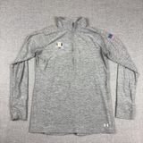 Ryder Cup 2016 Shirt Long Sleeve Womens M Gray Golf 1/4 Zip Under Armour Photo 0