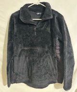 The North Face Osito Hybrid Jacket Women’s Black 1/4 Zip Fleece Pullover Medium Photo 0