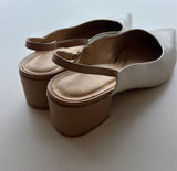 Carrano White Low Heels  Photo 0