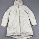 The North Face Downtown Parka Womens M White 550 Down DryVent NF0A3XD8 Hood Photo 0