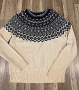 Fair isle sweater with jeweled details Photo 0
