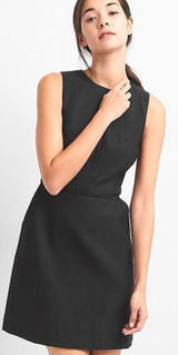 Gap Structured Fit And Flare‎ Textured Dress Sz.6 NWT Photo 0