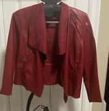 NWT Womens Size large leather jacket Photo 0