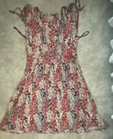 NWT Free People Miss Right Floral Print Cut-Out Mini Dress Sz. Medium Photo 0