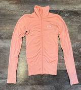 Oakley Women’s Peach From Zip Up Activewear Jacket XS Running Workout Stretch Photo 0