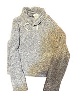 OFFLINE by Aerie Women's Heathered Knit Cowl Neck Drawstring Pullover Sweater M Photo 0
