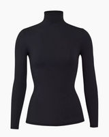 SKIMS Fits (G14) Everybody Turtleneck Top S NWT Onyx Photo 0