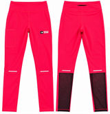 The North Face Trail Running Leggings Hot Pink/Coral Mesh Pocket Women’s M Photo 0