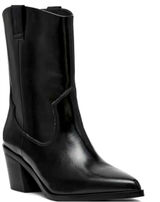 DV Dolce Vita Black Western Pointed Toe Mid Calf Boots‎ Womens Size 6 NEW Photo 0