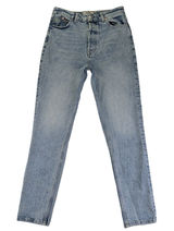 FREE PEOPLE Zuri Mom Ankle Jeans High Rise Straight Leg Denim‎ Womens 29 Photo 0