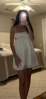 Princess Polly White Mini Dress Photo 0