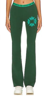 Boys Lie Small NEW Kindling V2 Pants Green Bootcut Lounge Comfy Angels Coquette Photo 0