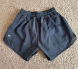 Gray lululemon hotty hot shorts Size 0 Photo 0