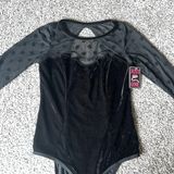 Just One‎ LLC black bodysuit size medium Photo 0