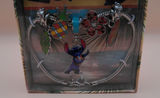 Disney Womens Lilo Stitch Live Action Silver Tone Tropical Charm Bracelet NIB Photo 0