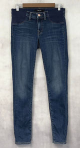 J Brand Mama J Skinny Maternity Jeans Women 26 Fleeting Stretch Minimalist Chic Photo 0