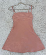 Princess Polly rosy pink silk dress Photo 0
